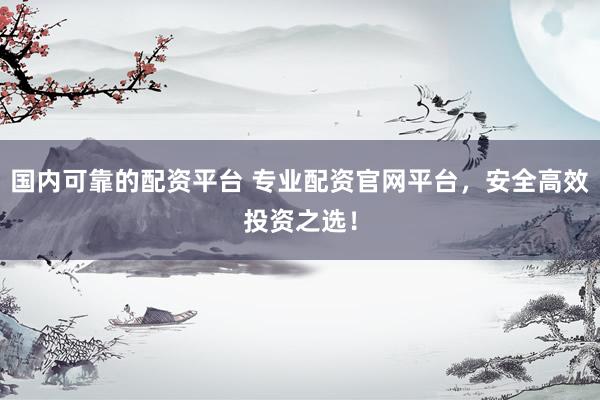 国内可靠的配资平台 专业配资官网平台，安全高效投资之选！