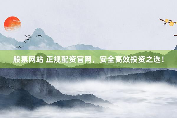 股票网站 正规配资官网,安全高效投资之选!